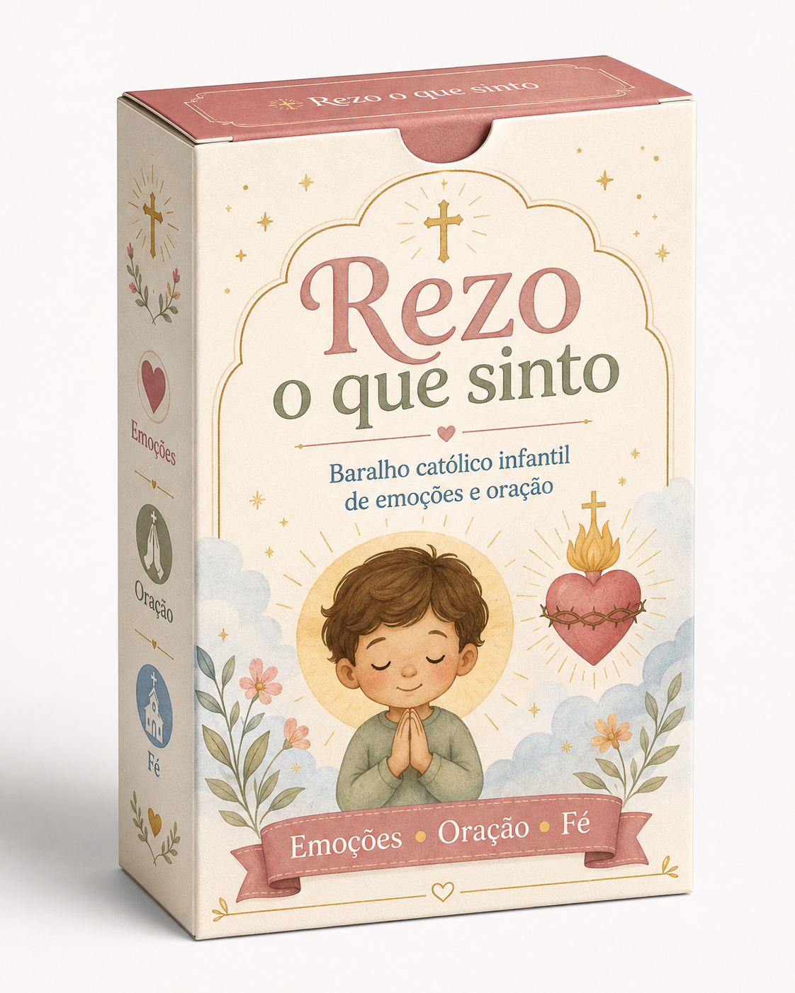 Conteúdo completo do baralho: cartas, caixinha e instruções