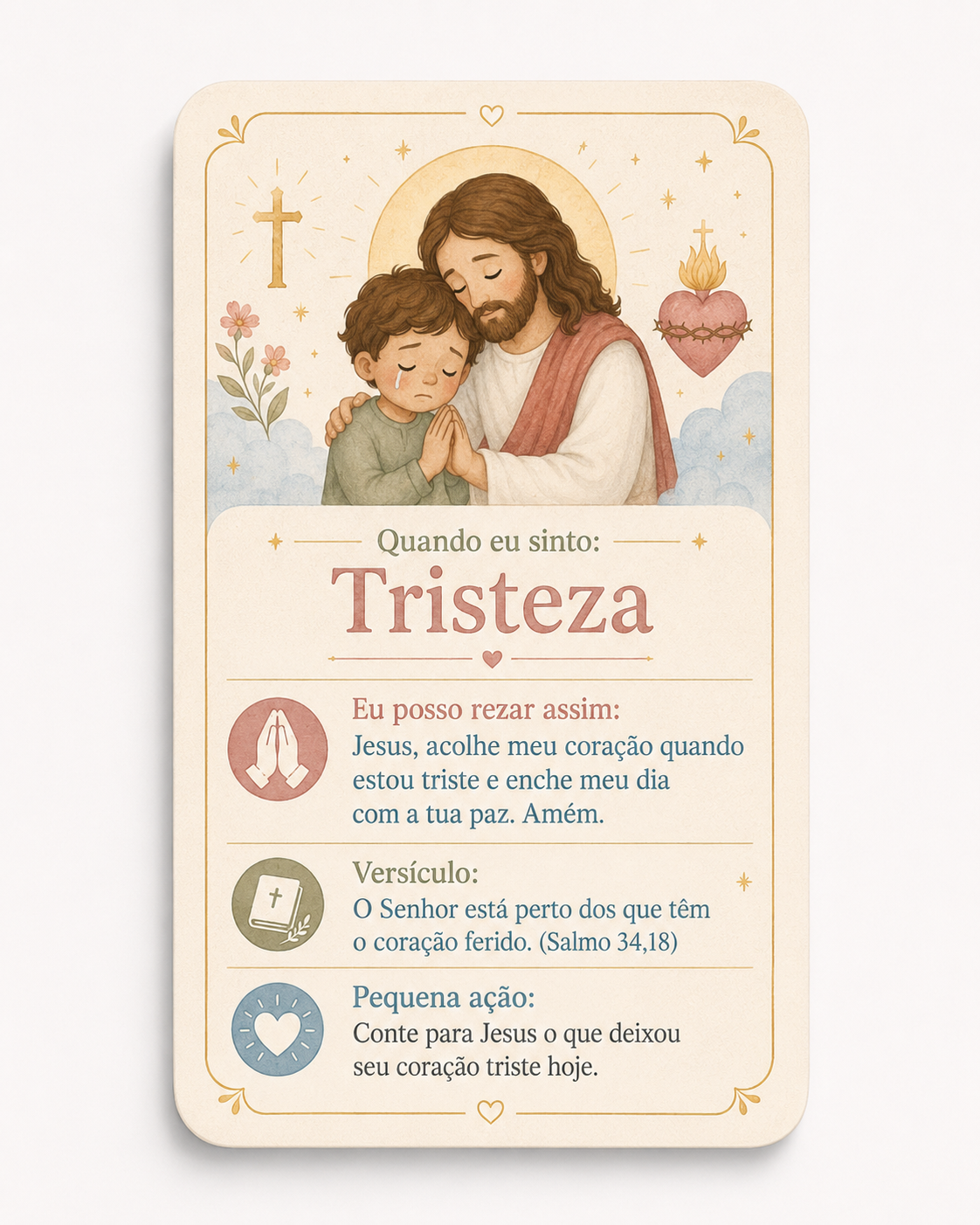 Quando a criança sente tristeza